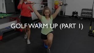 'Pre-Golf Warm Up Exercises (Part 1) | Golf Exercises to Improve Your Swing'