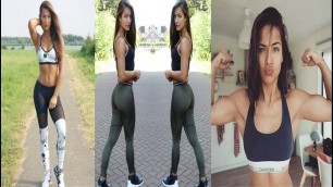 'Nochtli Peralta Alvarez - Spanish Sexy Fitness Model / Full workout & All Exercises'