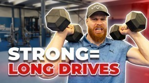 'The PERFECT Workout for Longer Drives | Gym Routine from Martin Borgmeier'