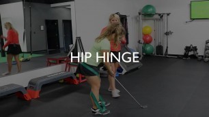 'Hip Hinge | Golf Exercises to Improve Your Swing'