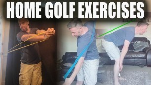 'Get Fit For Golf Part 4 - Home Golf Flexibility Exercises'