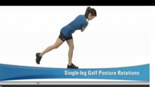 'Golf Fitness - How to Maintain Perfect Golf Backswing Position Through Exercises for Golfers'