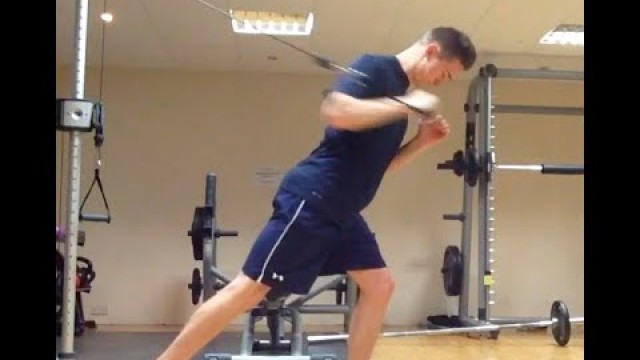 'Golf Fitness Five-in-5: Upper Body Pushing/Pressing Exercises'