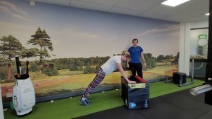 'Golf specific fitness exercises: Press Ups'