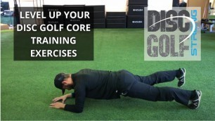 'Level Up Your Disc Golf Core Training Exercises'