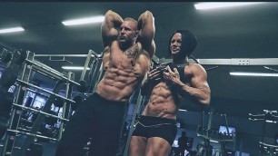 'Couples Workout - Robin and Malou 1 week out'