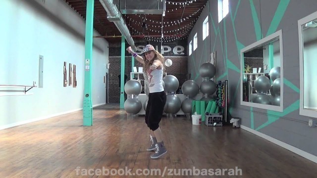 'Dance Fitness with Sarah Placencia - Con El Pompi Pa\'rriba'