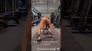 'Khloe Kardashian Workout | Instagram Stories | 5 December 2022'