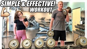 'Our Couples Workout Routine