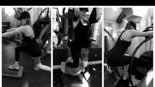 'KHLOE KARDASHIAN WORKOUTS ON SNAPCHAT | FITNESS ROUTINE'