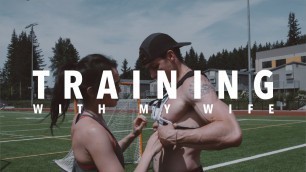 'Training With My Wife | Couples Workout Routine - NO GYM REQUIRED'