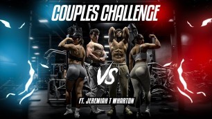 'FITNESS COUPLES CHALLENGE || New Young La Drop || FT. Jeremiahtwharton'