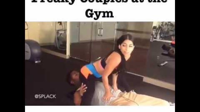 'Freaky Couples At The Gym | Gym Life'