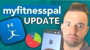 'MAJOR MyFitnessPal update for Nutrition Coaches'