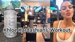 'Khloe Kardashian shares her Morning Workout routine'