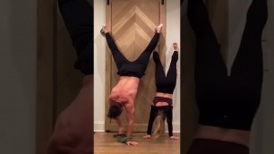 'upside-down t-shirt challenge #shorts #challenge #couples'