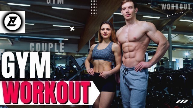 'couple gym workouts - 10 min couples workout routine | workout with me | LVIDEOS | lvideos'