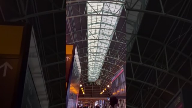 'Beautiful Train Station. Sydney or London??. Like Share and Subscribe.'