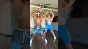 'Mom and dad Morning couples fitness workout routine #shorts'