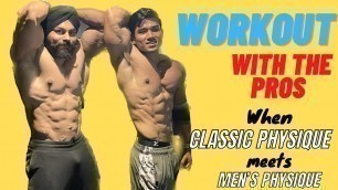 'Classic Physique with Men’s Physique | Couples Workout | Fit Couple Lifestyle'