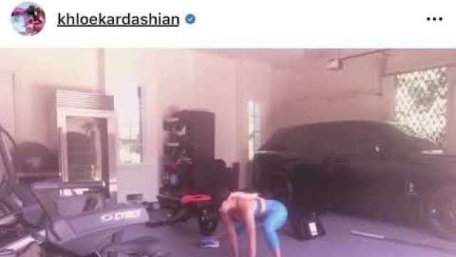 'Khloé Kardashian Workout 2019 