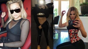 'Khloe Kardashian\'s Workout Routine snaps 2017'