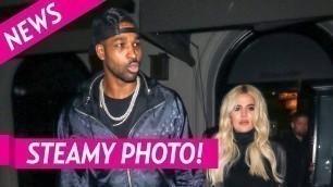 'Khloé Kardashian Reacts to Tristan Thompson’s Shirtless Workout Selfie'