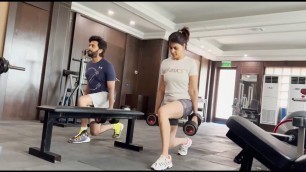 '#GoGeneGo Fitness Vlog Week 5 - Couples that train together, remain together! | Genelia & Riteish'