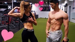 'Fit Couples Motivational Workout | Lean Grocery Haul'