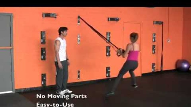 'Core Energy Fitness H2 Resistance Band and Suspension Strap Demonstration -- Train to failure!'