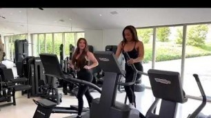 'Khloe Kardashian fun workout ft saweetie \"Best Friend #Short'