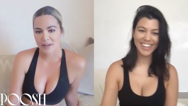 'Khloé & Kourtney Kardashian Talk Wellness in Quarantine | Poosh Wellness Wednesday'