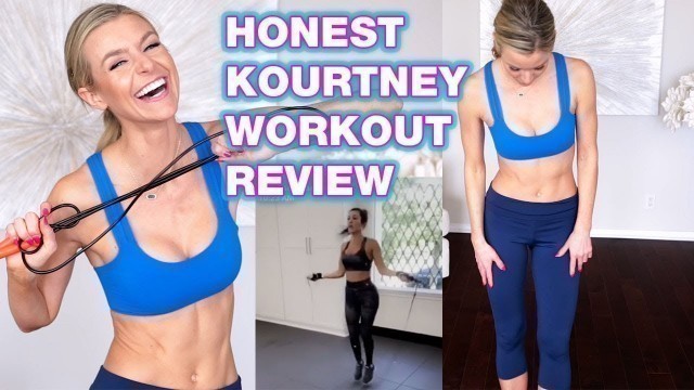 'Kourtney Kardashian Workout REVIEW DAY 1: CARDIO'