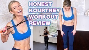 'Kourtney Kardashian Workout REVIEW DAY 1: CARDIO'