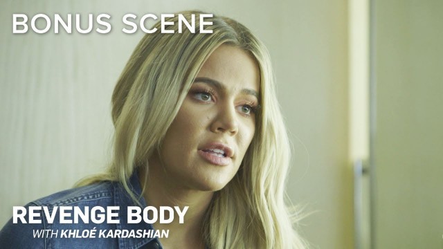 'Khloé Gives Good American Workout Gear | Revenge Body with Khloé Kardashian Bonus Scene | E!'