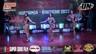 'BIKINI FITNESS SENIOR 1 60 m  – MISS & MISTER HUAMANGA   AYACUCHO 2022 v02'