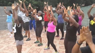 'FuZion Fitness & CEO Dancers Masterclass GRA Lagos Nigeria, Trisha Maja, Ezinne Asinugo, Soliat Bada'