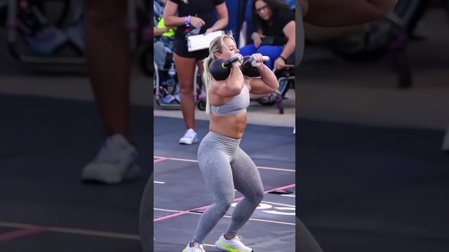 'Dani Speegle CrossFit Games | Motivation #fitness #fitnessmotivation #crossfit #bodybuilding #shorts'