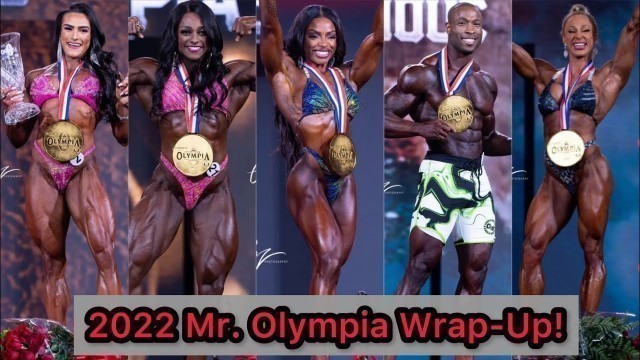 '2022 Mr. Olympia Wrap Up - Ms. Olympia, Mens Physique, Figure, Fitness, Bikini + MORE'