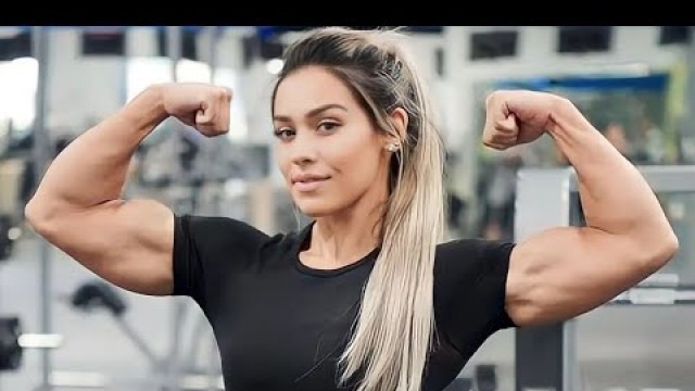 'Beautiful female bodybuilders athletes games fitness workout motivation for girls #abs #workouts'