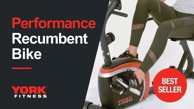 'York Fitness Performance Recumbent Bike'