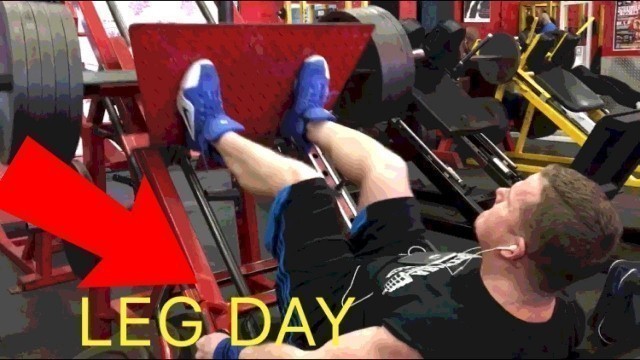 'LEG DAY 1-19-18 EDGE FITNESS  SUCKS!!!!'