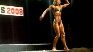 'Female fitness: Nabba Wales Andrea Evans posing masterclass!'