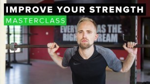 'IMPROVE YOUR STRENGTH FOR FOOTBALL | Gym masterclass with coach'