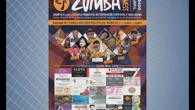 'EL 7 DE ABRIL TENDRÁ LUGAR UNA MASTERCLASS DE ZUMBA FITNESS'