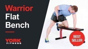 'York Fitness Warrior Flat Bench'