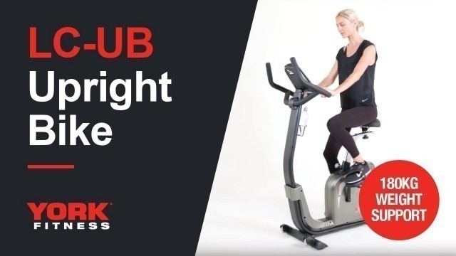 'York Fitness LC UB UPRIGHT EXERCISE BIKE'