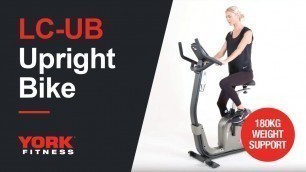 'York Fitness LC UB UPRIGHT EXERCISE BIKE'