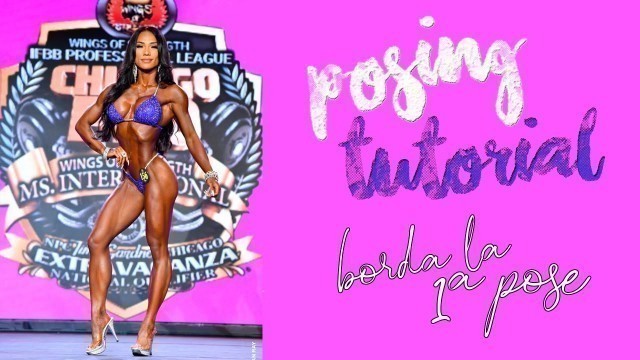 '¿Cómo hacer la primera pose de Bikini / wellness? | Tutorial de Posing NPC / IFBB Pro'