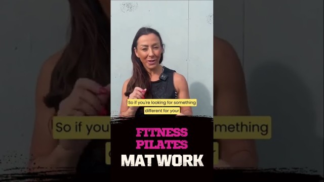 '#shorts join me for tomorrows Fitness Pilates masterclass live online'